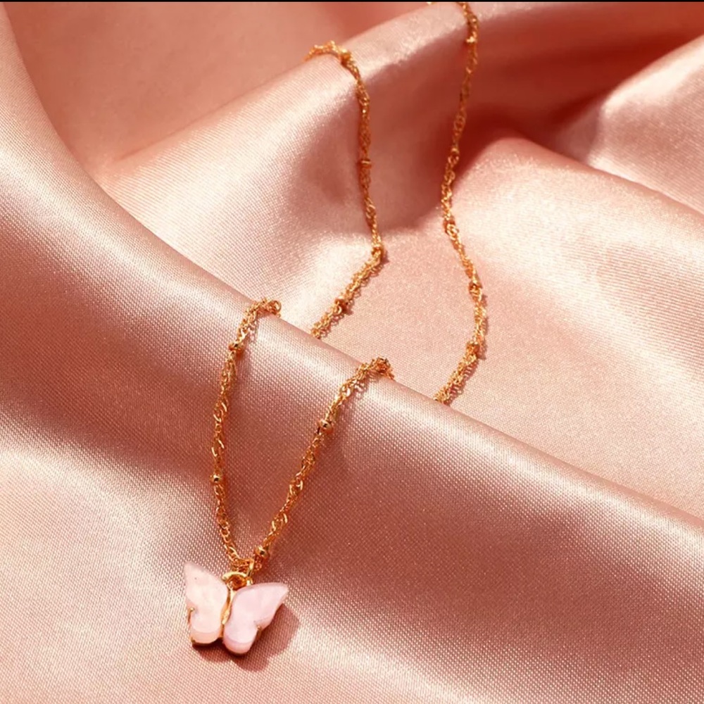 ✨  Butterfly Goddess Pendant Necklace